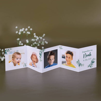 Personalisierter Fotoaufsteller mit personalisiertem Druck