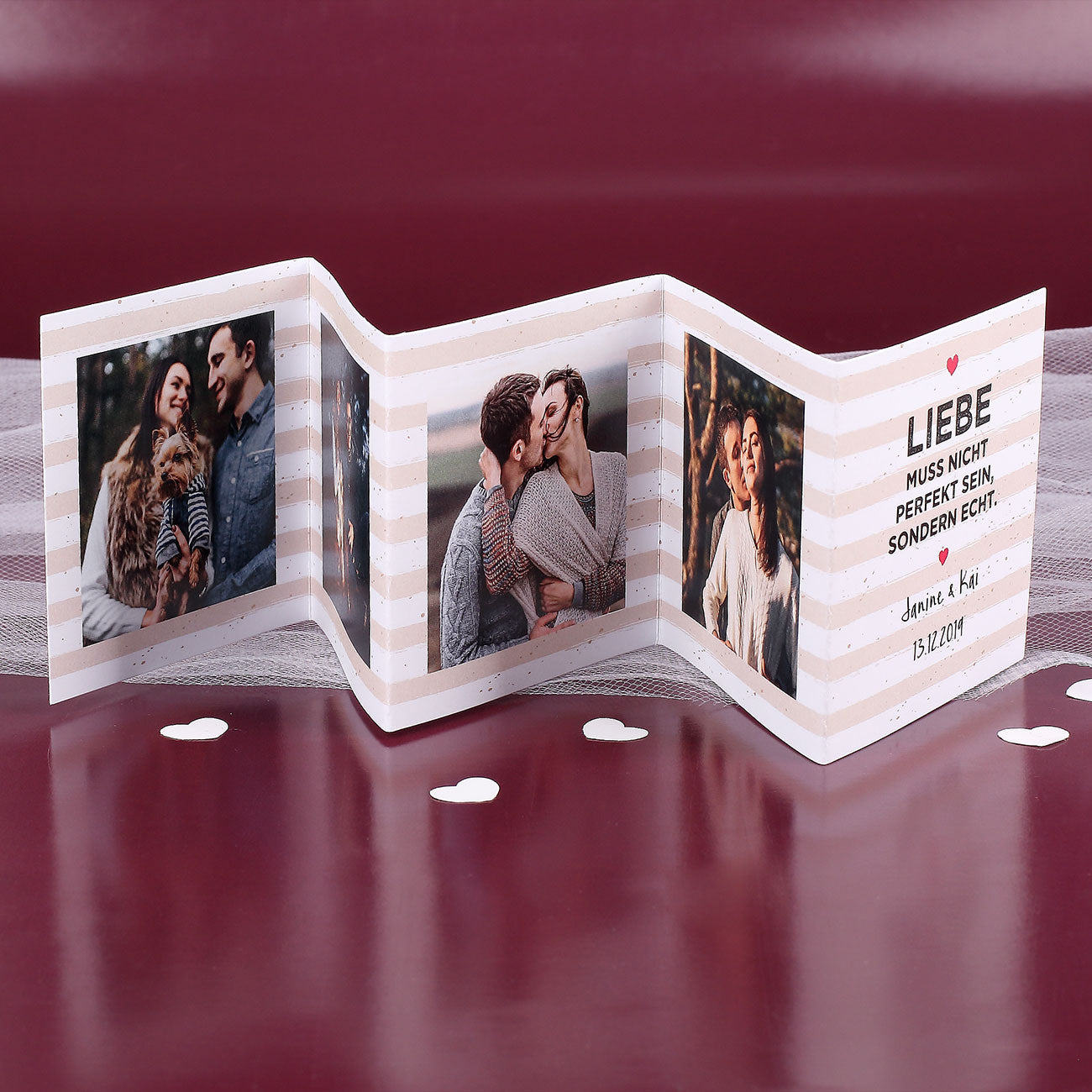 Mini Fotobuch mit 4 Fotos