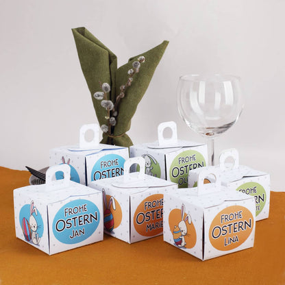 Jede Schachtel wird mit einem anderen Wunschnamen bedruckt