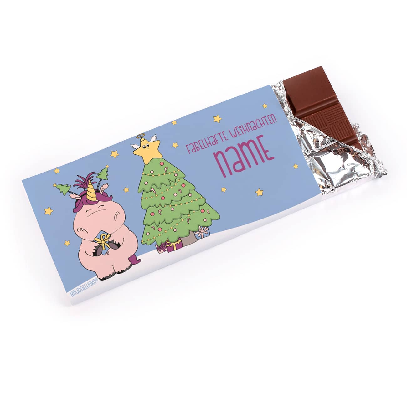 Schokolade mit Ihrem Wunschnamen