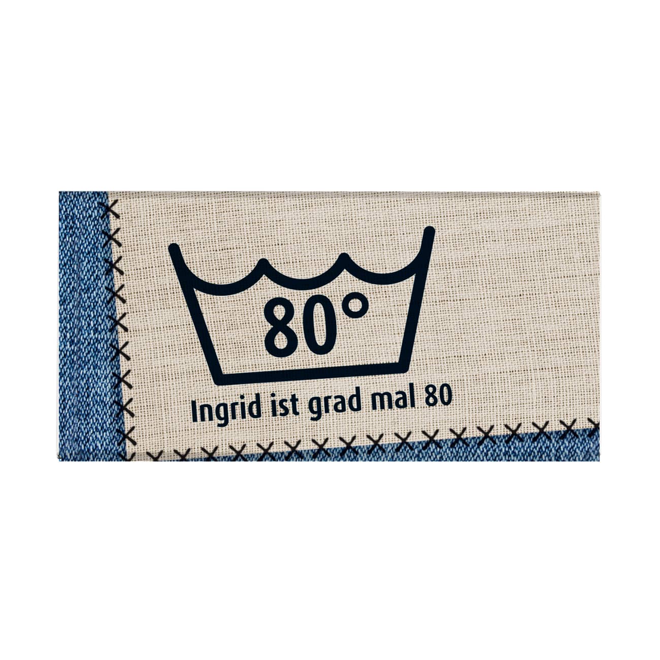 Schokolade zum Geburtstag -grad mal so alt-