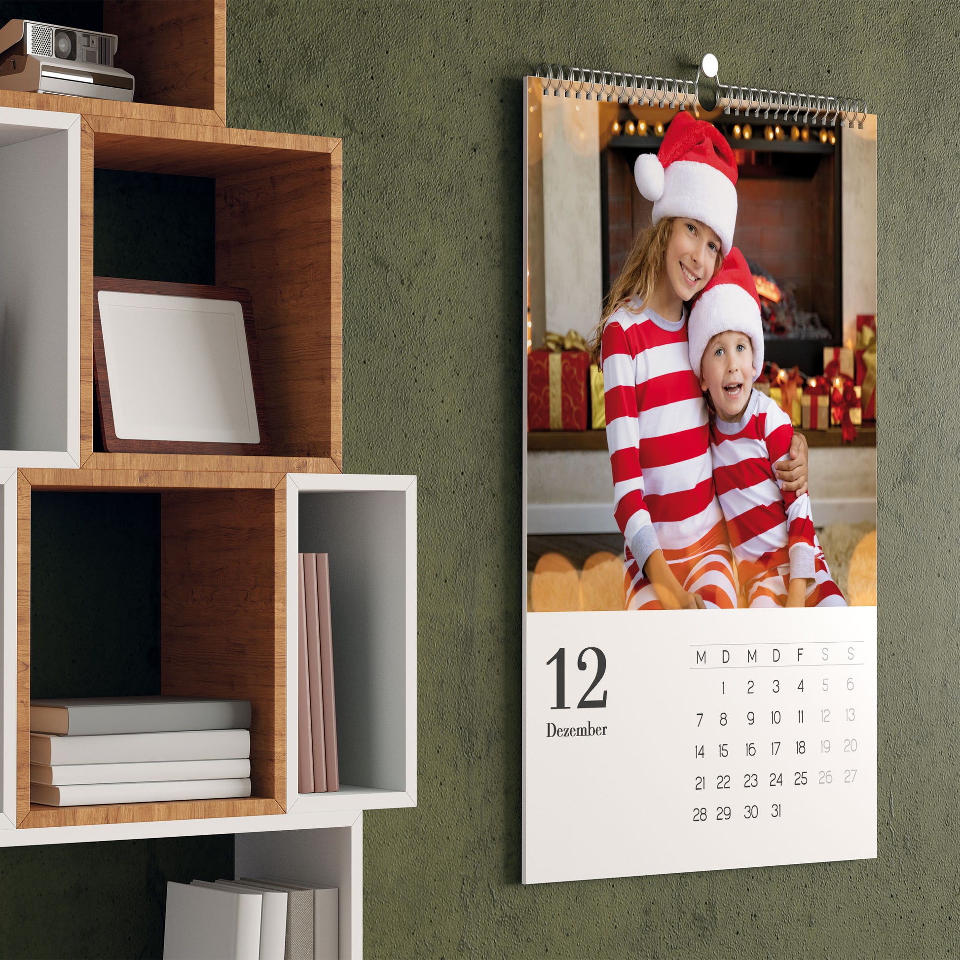 Wandkalender mit Ihren Fotos - Geschenkidee zu Weihnachten
