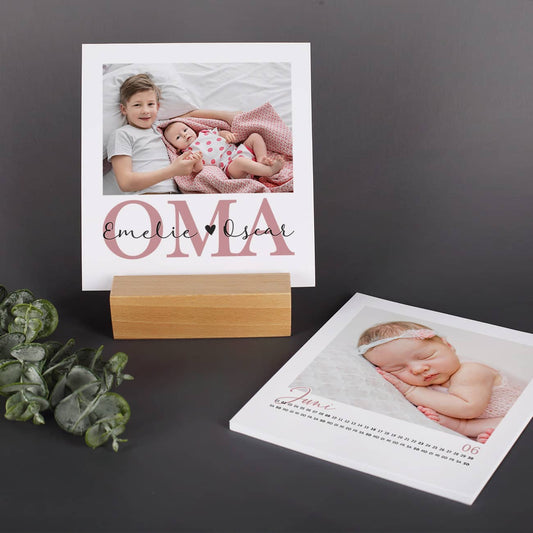 Tischkalender für die beste Oma mit Ihren Wunschfotos