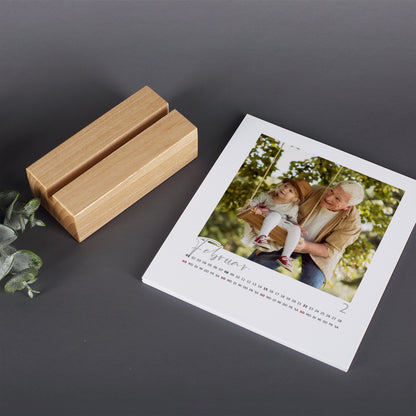 Persönlicher Foto-Tischkalender 2026 mit mit Ihren schönsten Bildern
