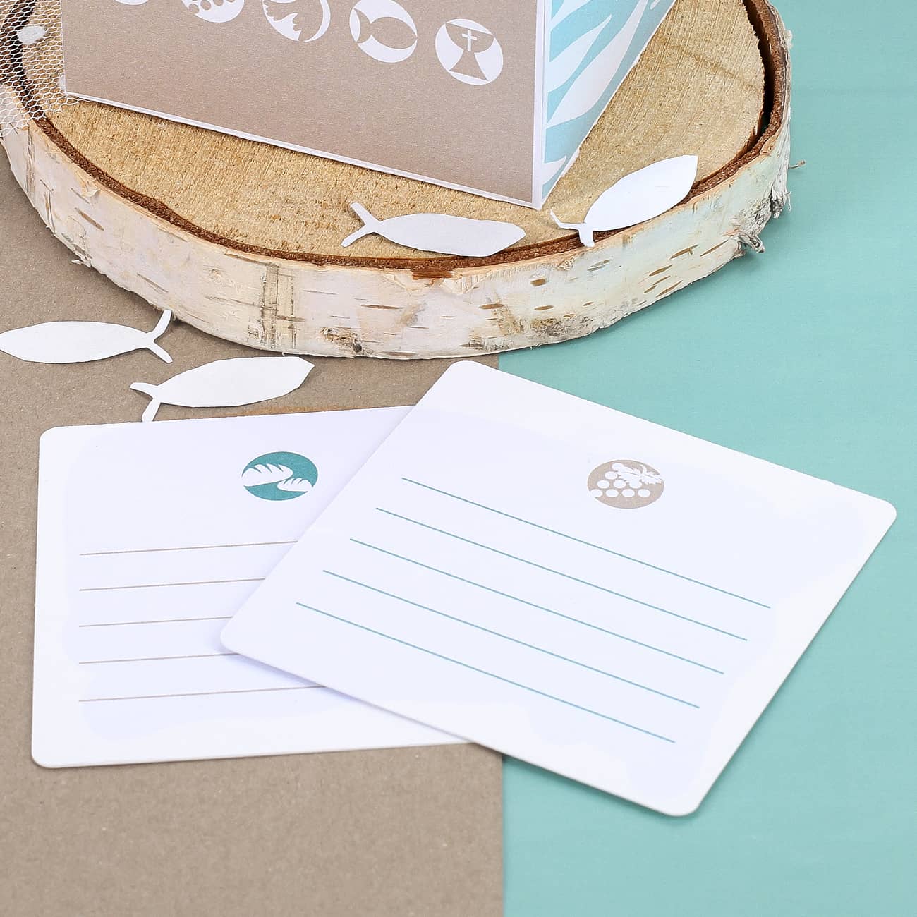 Überraschungsbox zur Kommunion - Einschiebekarten