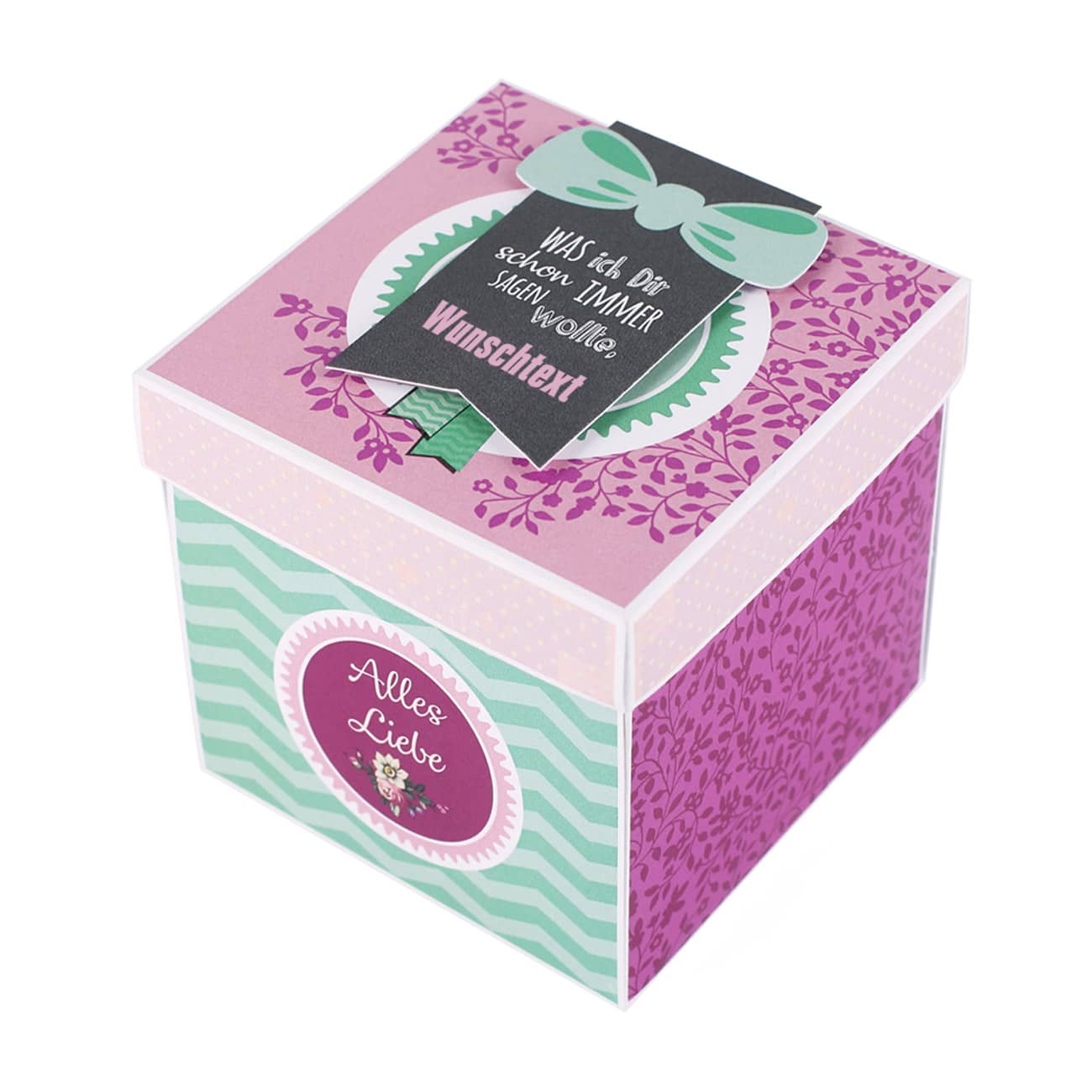 Überaschungsbox mit Name für Frauen