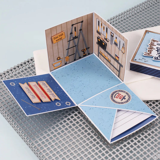 Explosionsbox für den Handwerker