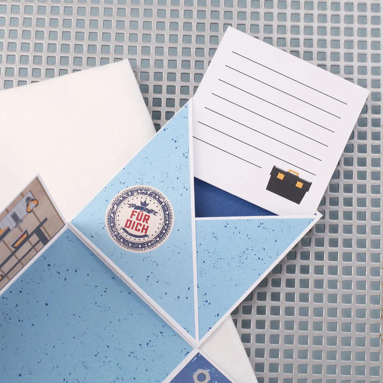 Grußkarte  für persönliche Wünsche