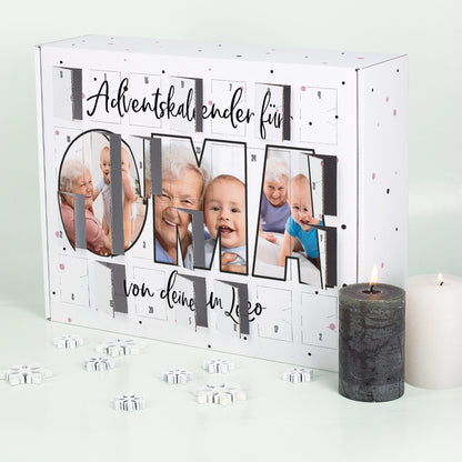 Mit 24 Türchen zum Selbstfüllen