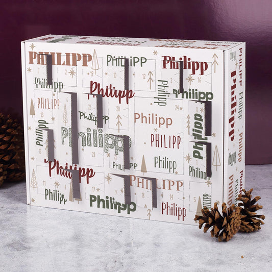 Perforierte Türchen zum leichten Öffnen