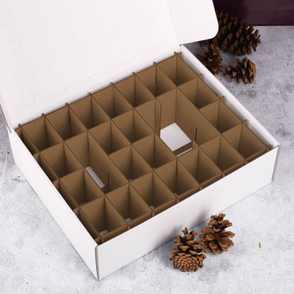 24 Fächer zum selber befüllen