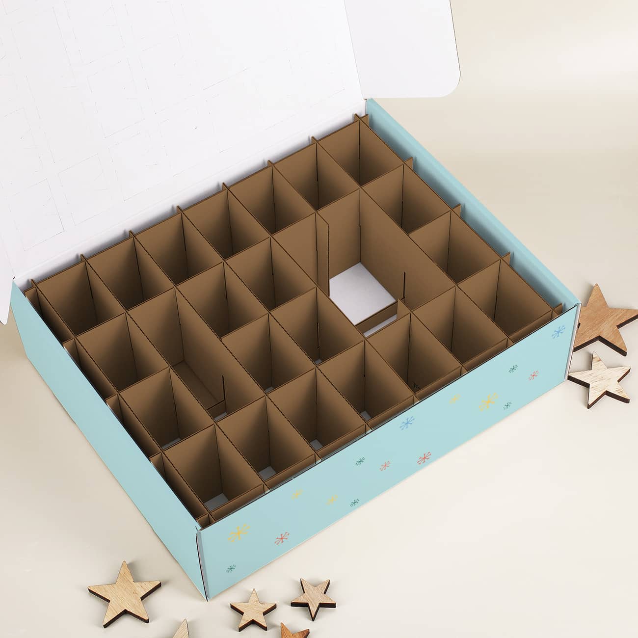 Faultier - Adventskalender Innenansicht