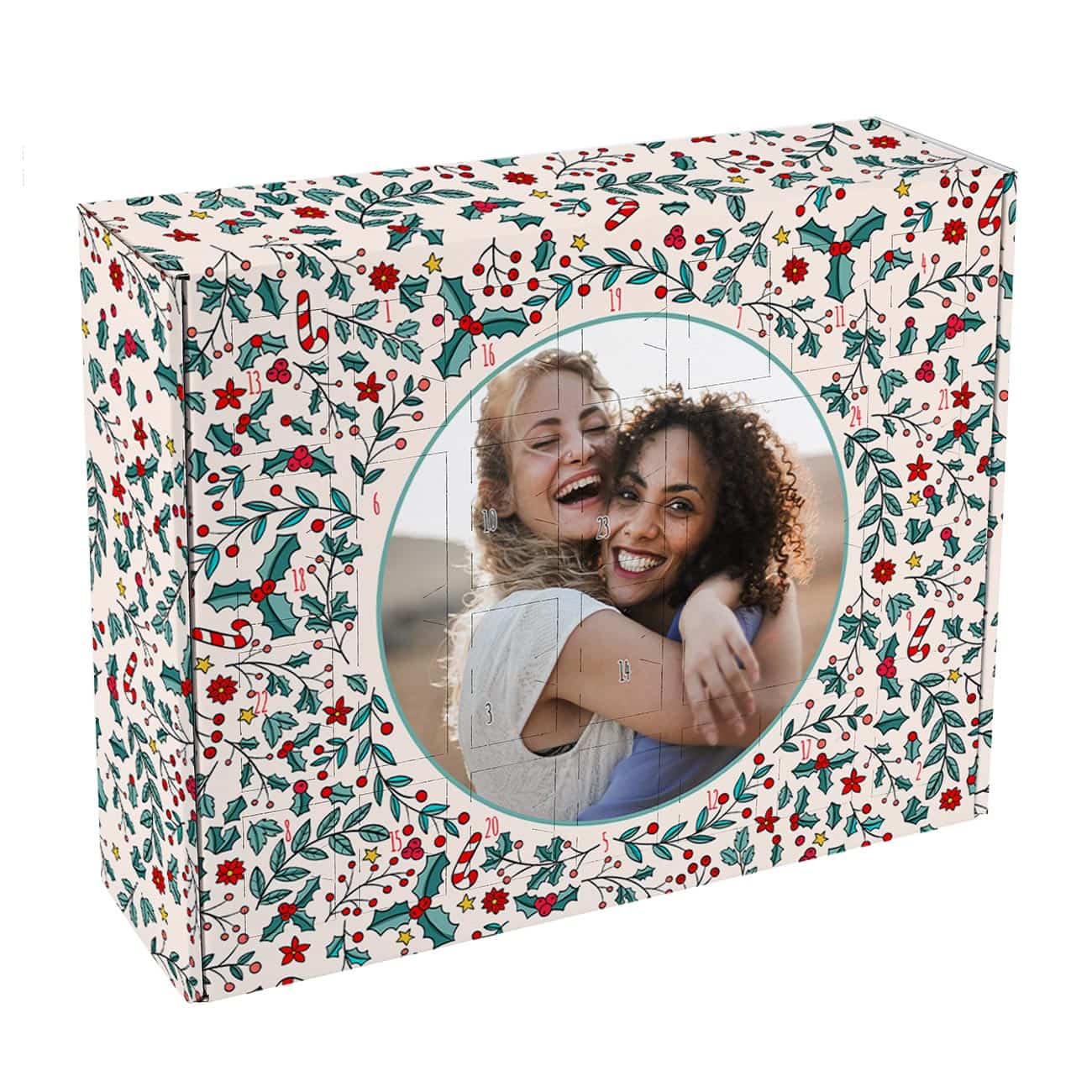 Weihnachtskalender mit Foto nach Wahl bedruckt