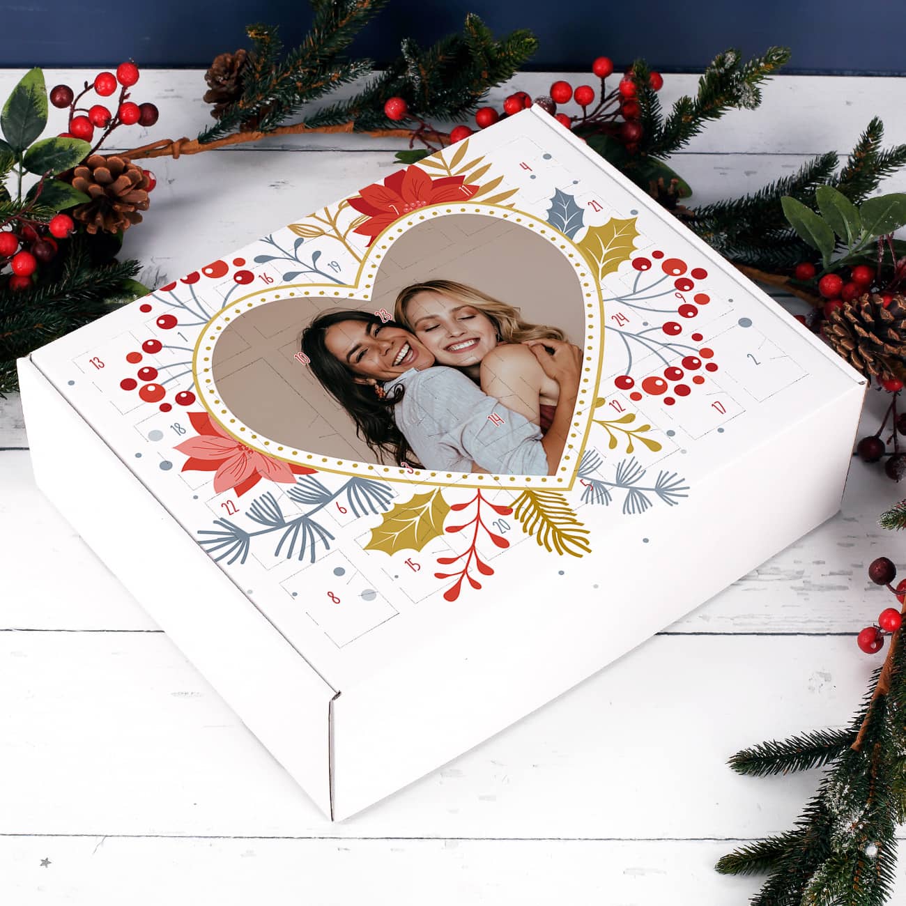 Weihnachtliches Design mit Foto nach Wunsch