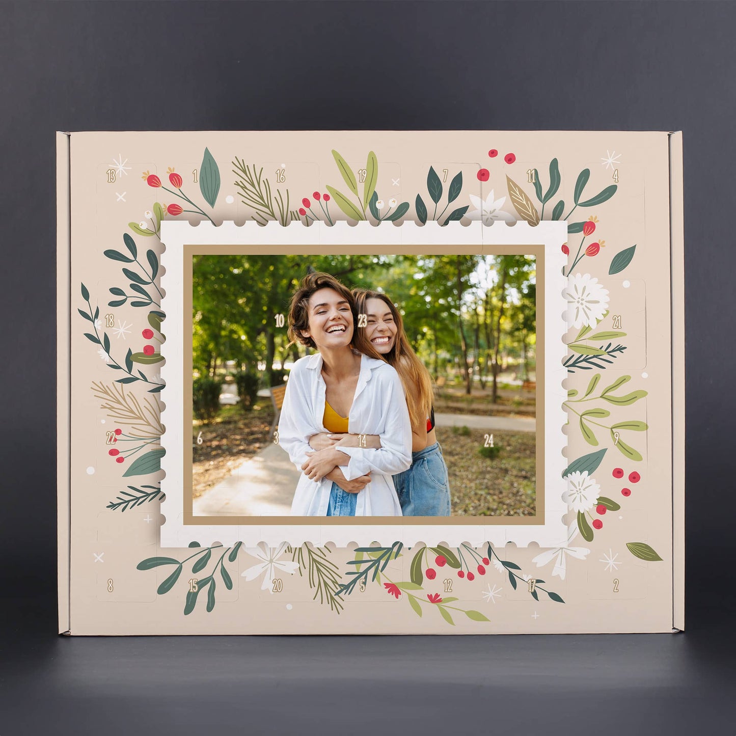 Adventskalender DIY mit Foto nach Wunsch bedruckt