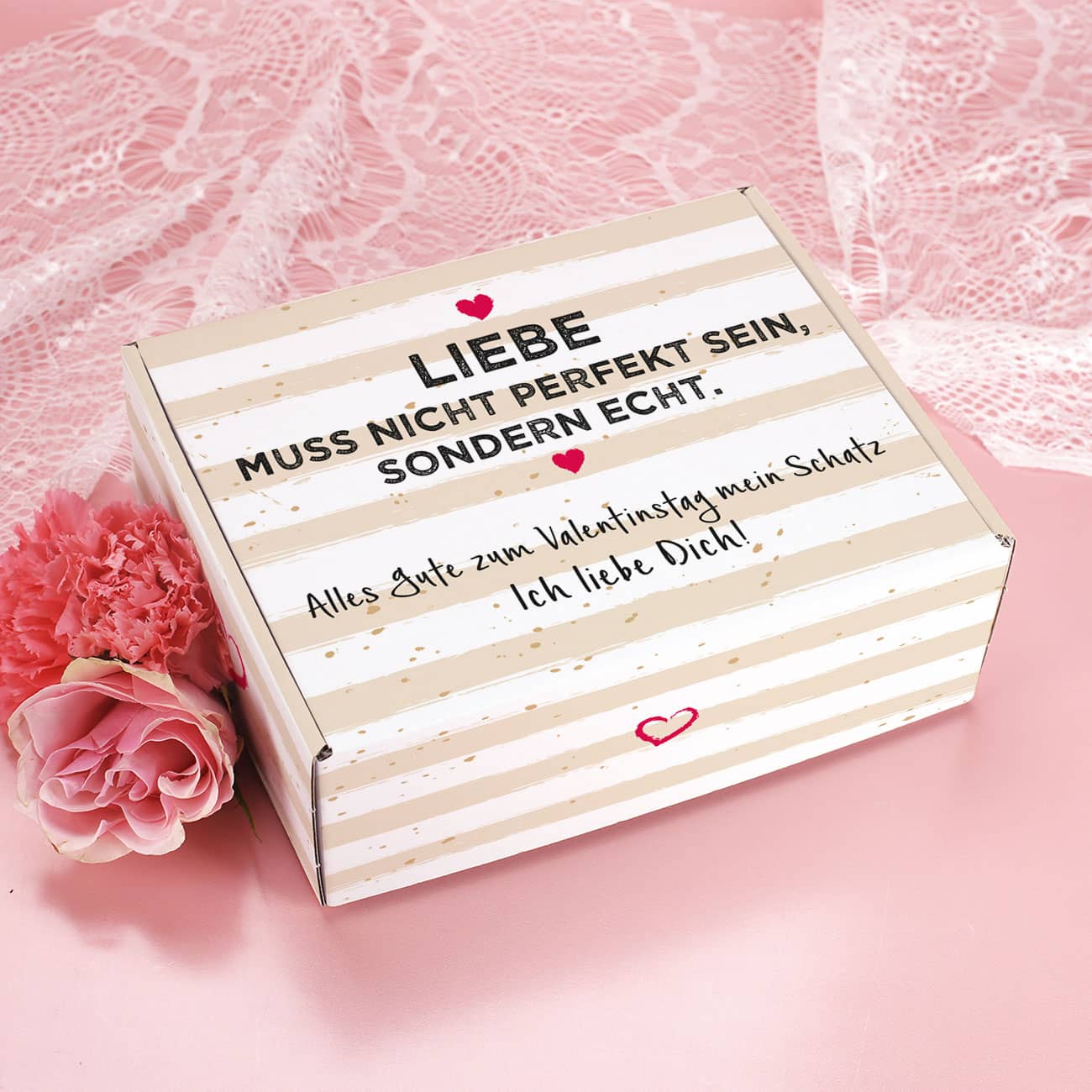 Geschenkbox zum Valentinstag
