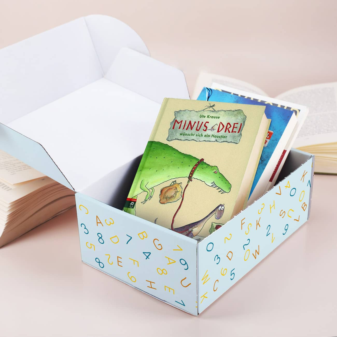 Zum Schulanfang - Geschenkverpackung mit Luftballons und Zuckertüten