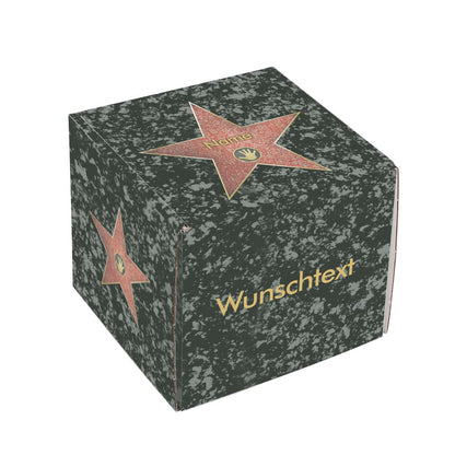 Bedruckte Geschenkbox mit Wunschtext und Ihrem Wunschnamen