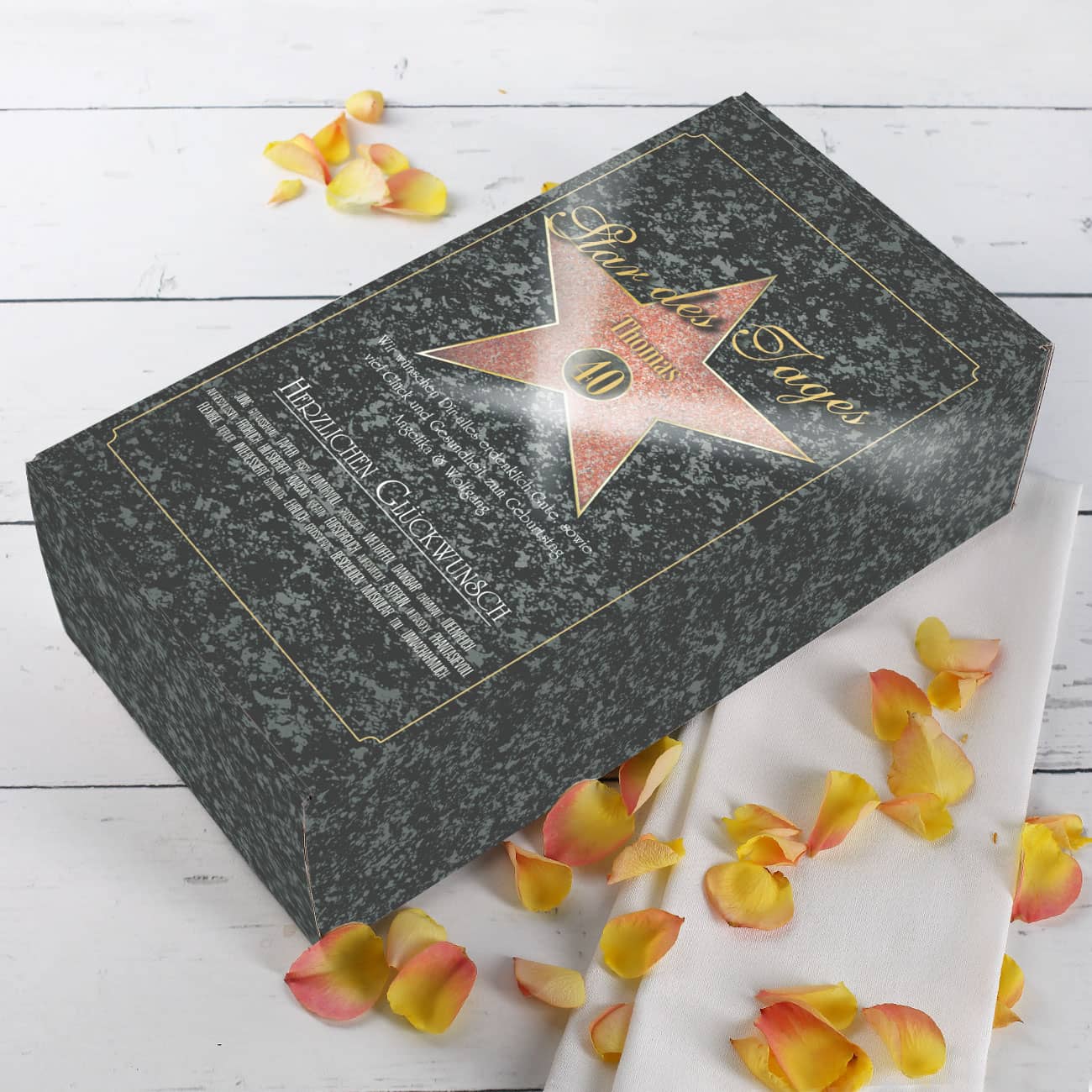 Geschenkbox für die Star des Tages