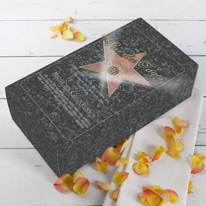 Personalisierte Geschenkbox mit Wunschname, Wunschtext und Alter