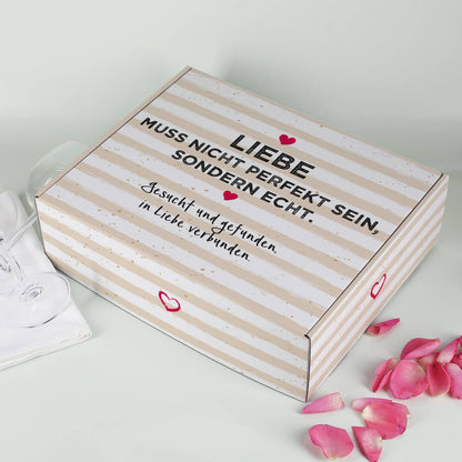 Geschenkverpackung mit Ihren persönlichen Wunschtexten