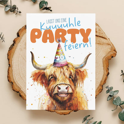 Mit Kuh & Alter nach Wunsch bedruckt