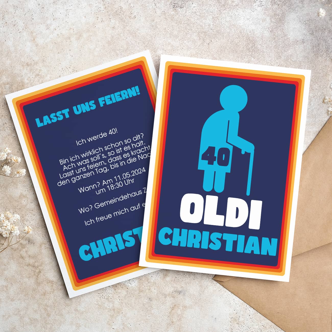 Doppelseitig bedruckt