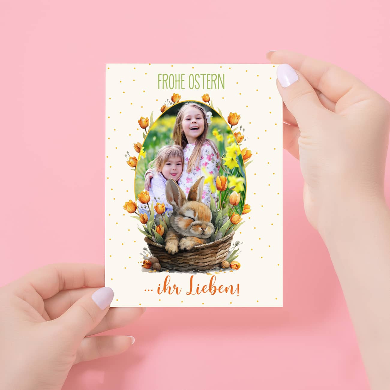 Bedruckt mit einem Foto nach Wunsch