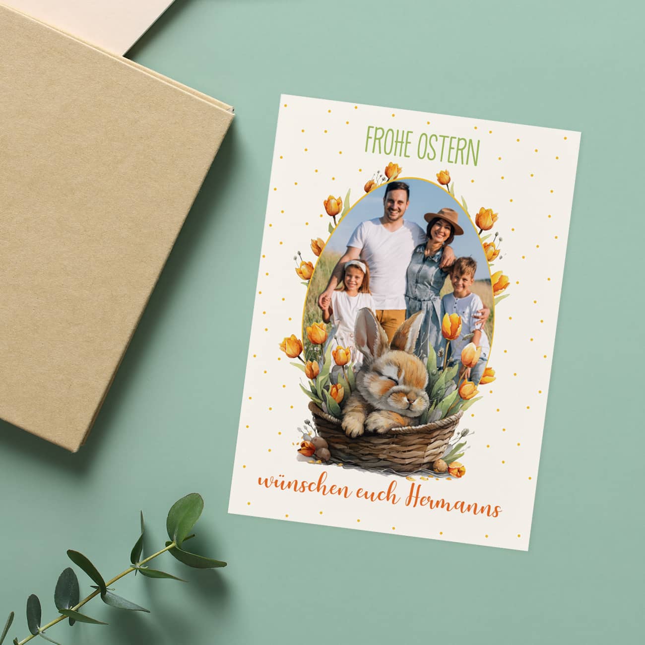 Osterkarte als besonderer Gruß