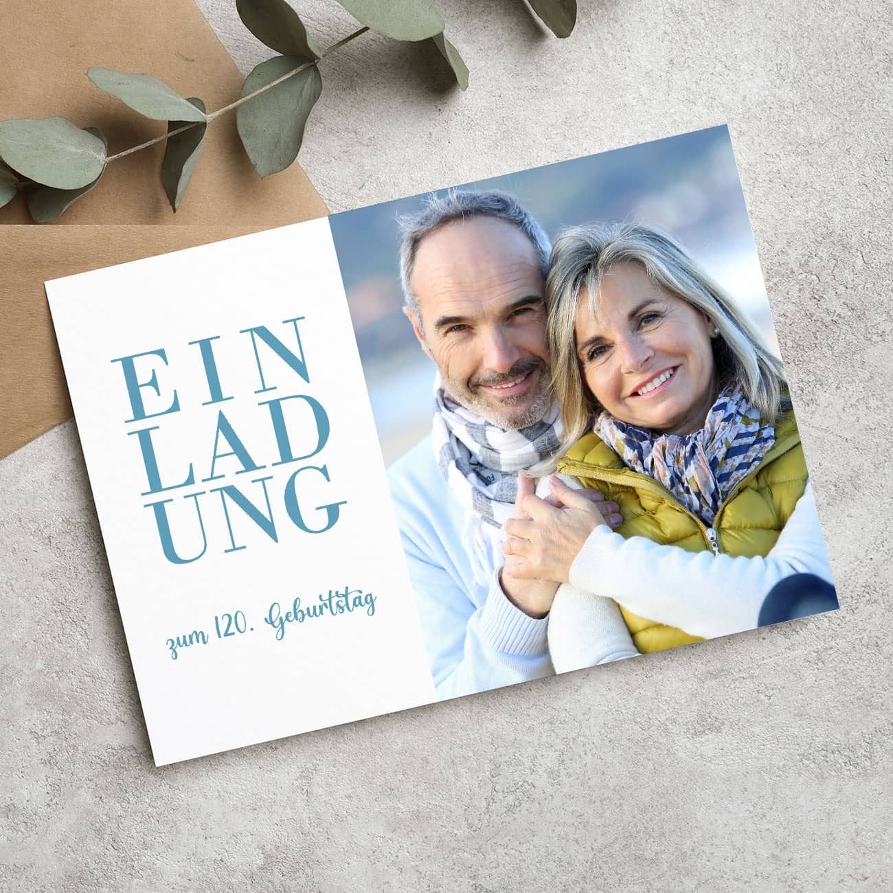 Besondere Gestaltung mit Personalisierung