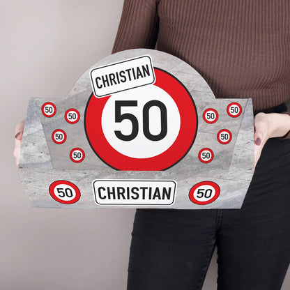 Geschenkkorb klein zum Geburtstag mit Personalisierung