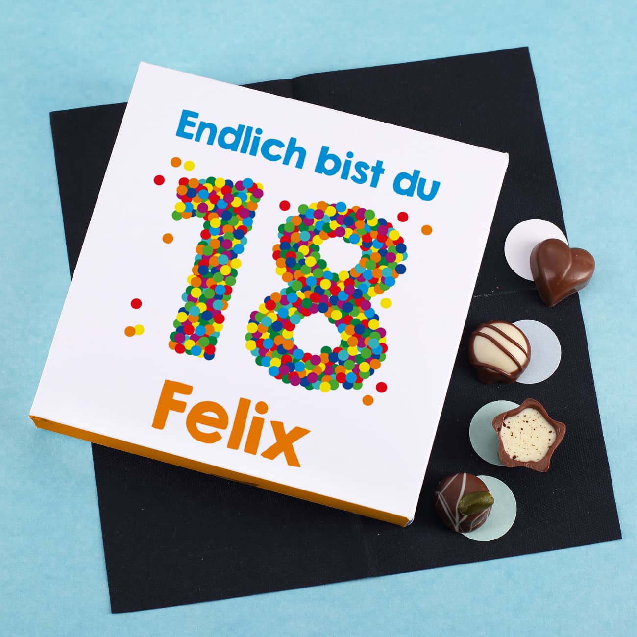 Lindt Pralinen zum 18. Geburtstag, 100g