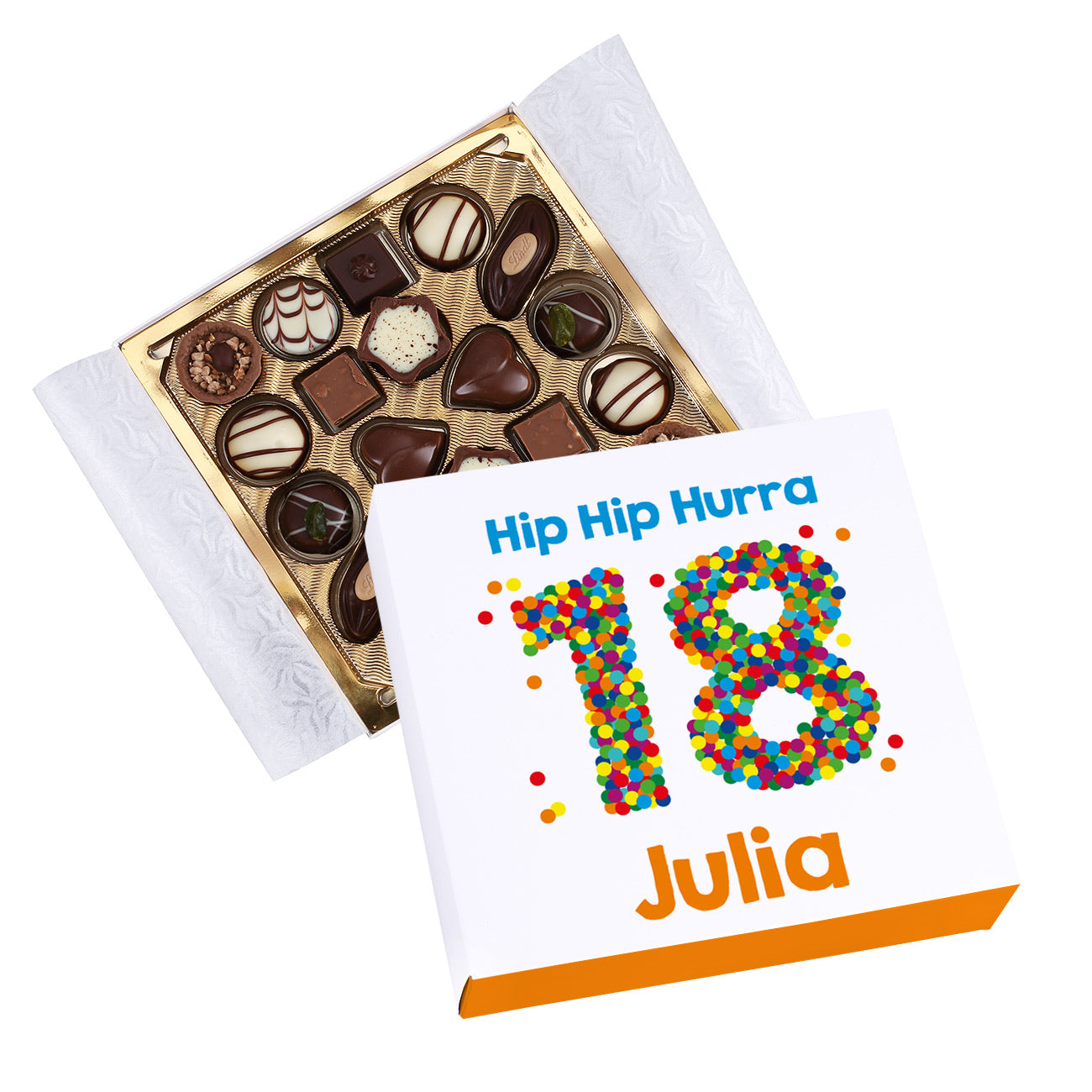 Lindt Pralinen zum 18. Geburtstag, 100g