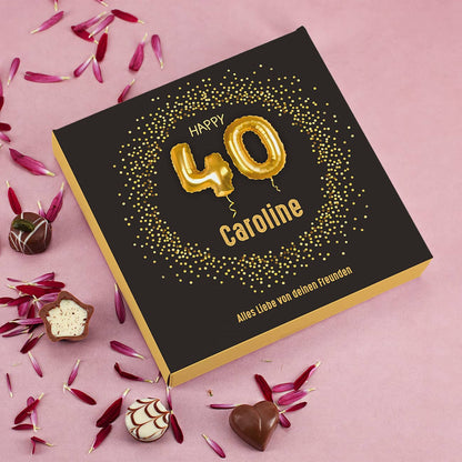 Pralinen zum 40 Geburtstag