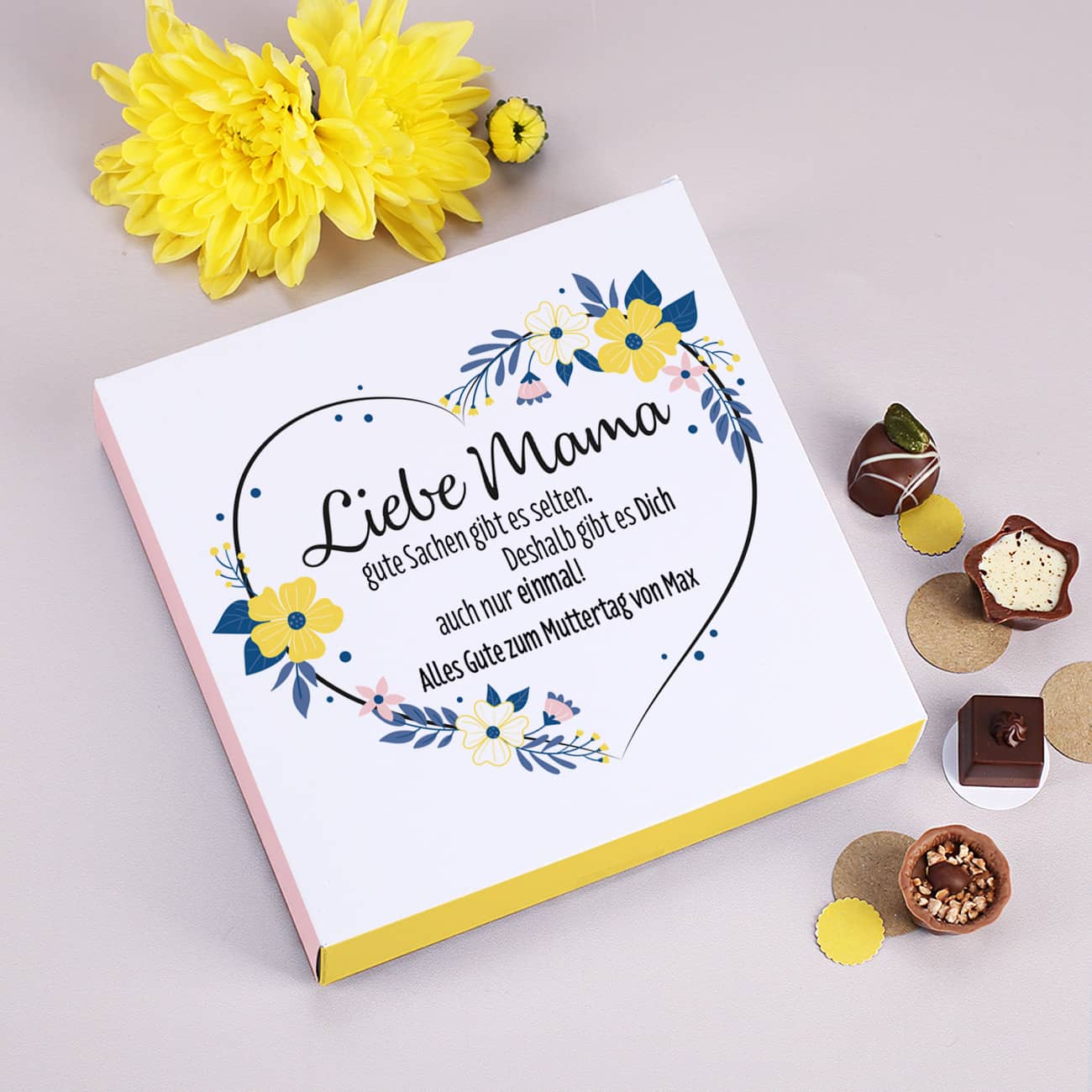 Pralinen zum Muttertag 