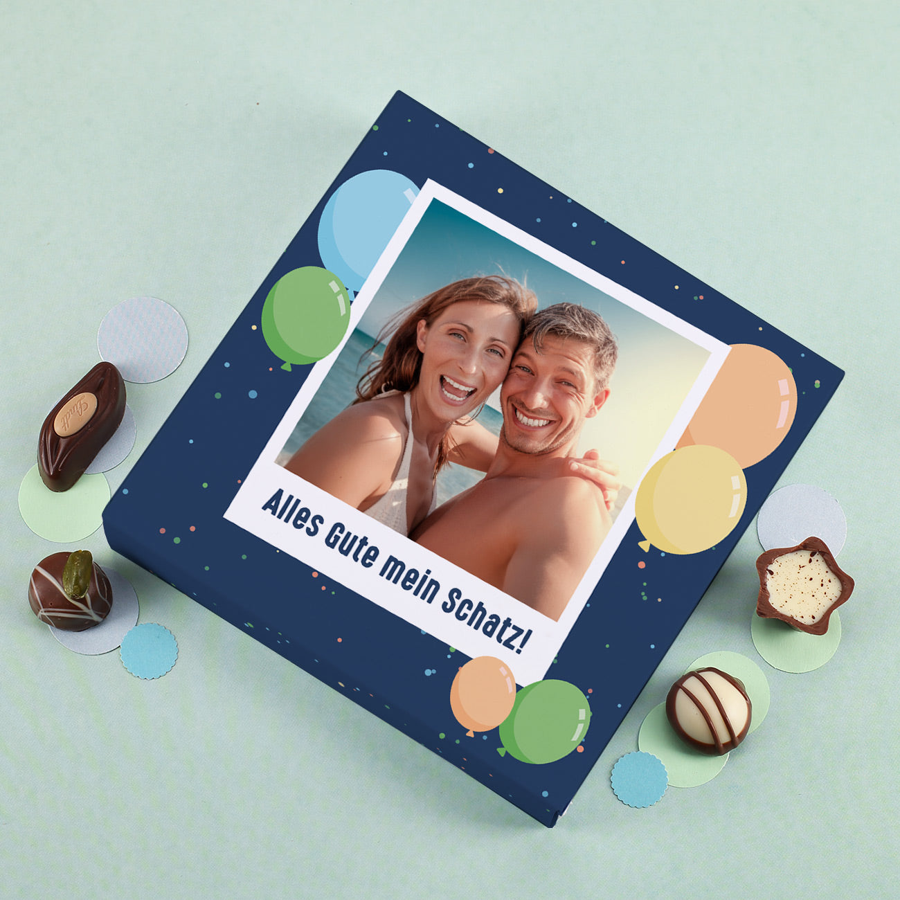 Mini Pralinés von Lindt als Geburtstagsgeschenk