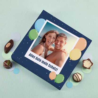 Mini Pralinés von Lindt als Geburtstagsgeschenk