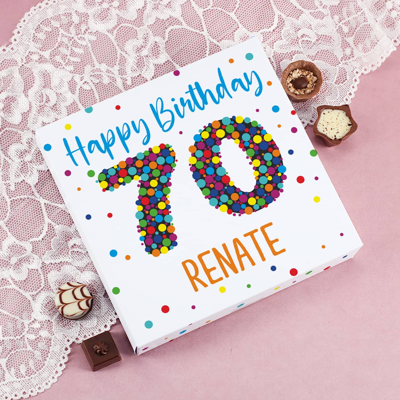 Mit Name personalisiert