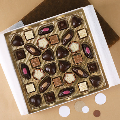 155g Lindt Pralinen zum 60. Geburtstag mit Name und Wunschtext