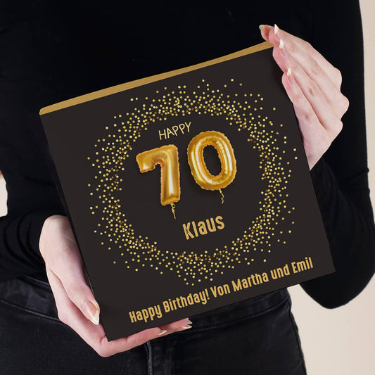 Alkoholfreie Lindt Pralinen zum 70. Geburtstag