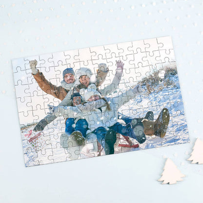 Puzzle als Weihnachtsgeschenk mit Foto bedruckt