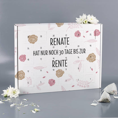 Persönlich bedruckter Kalender zur Rente