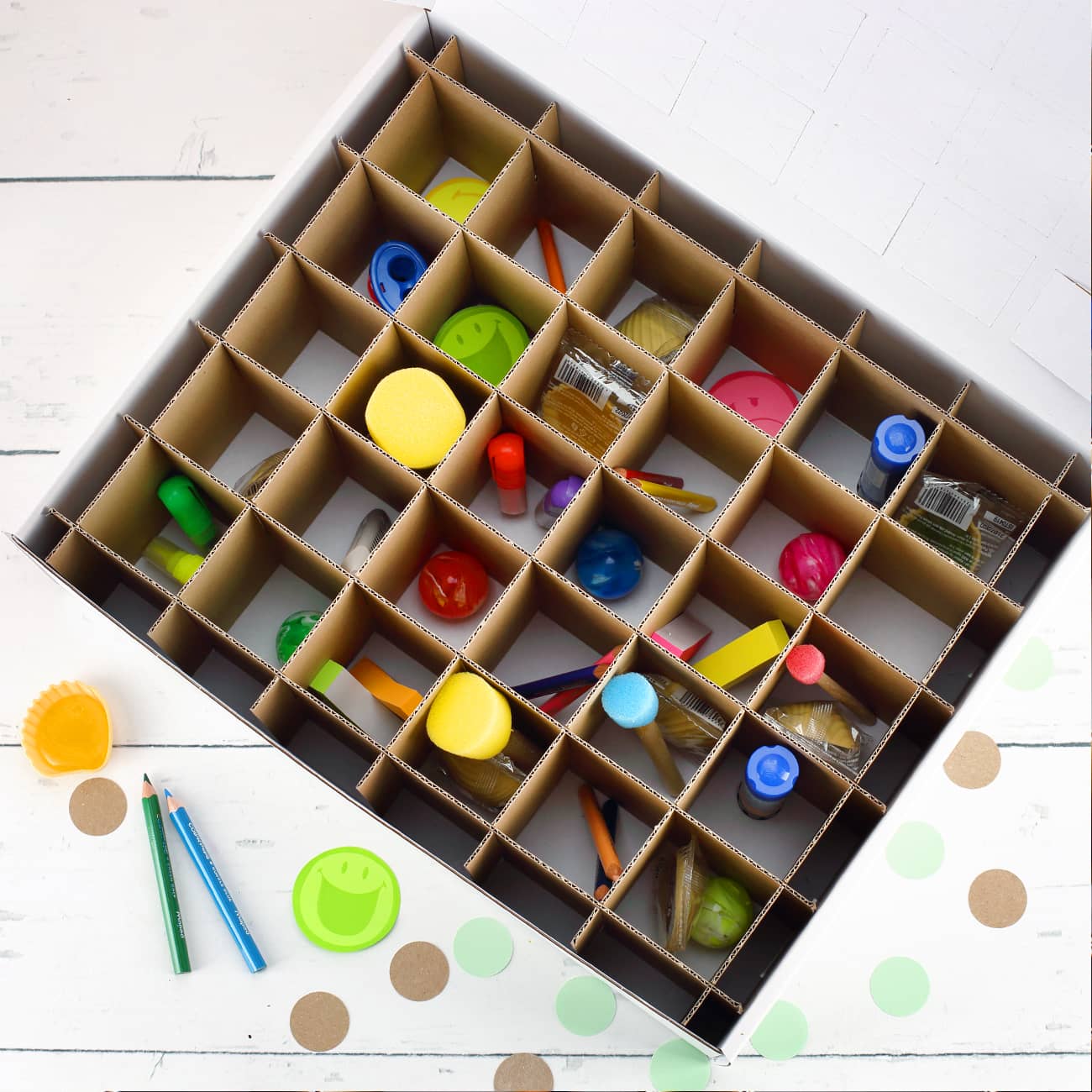 30 Fäher zum selber befüllen im Ramadan Kalender