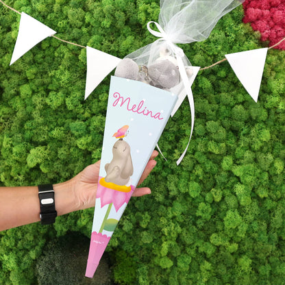 Zuckertüte in klein für Geschwister 