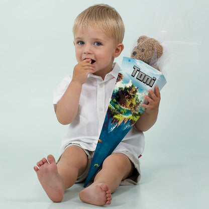 Geschwister-Schultüte für Minecraft Fans