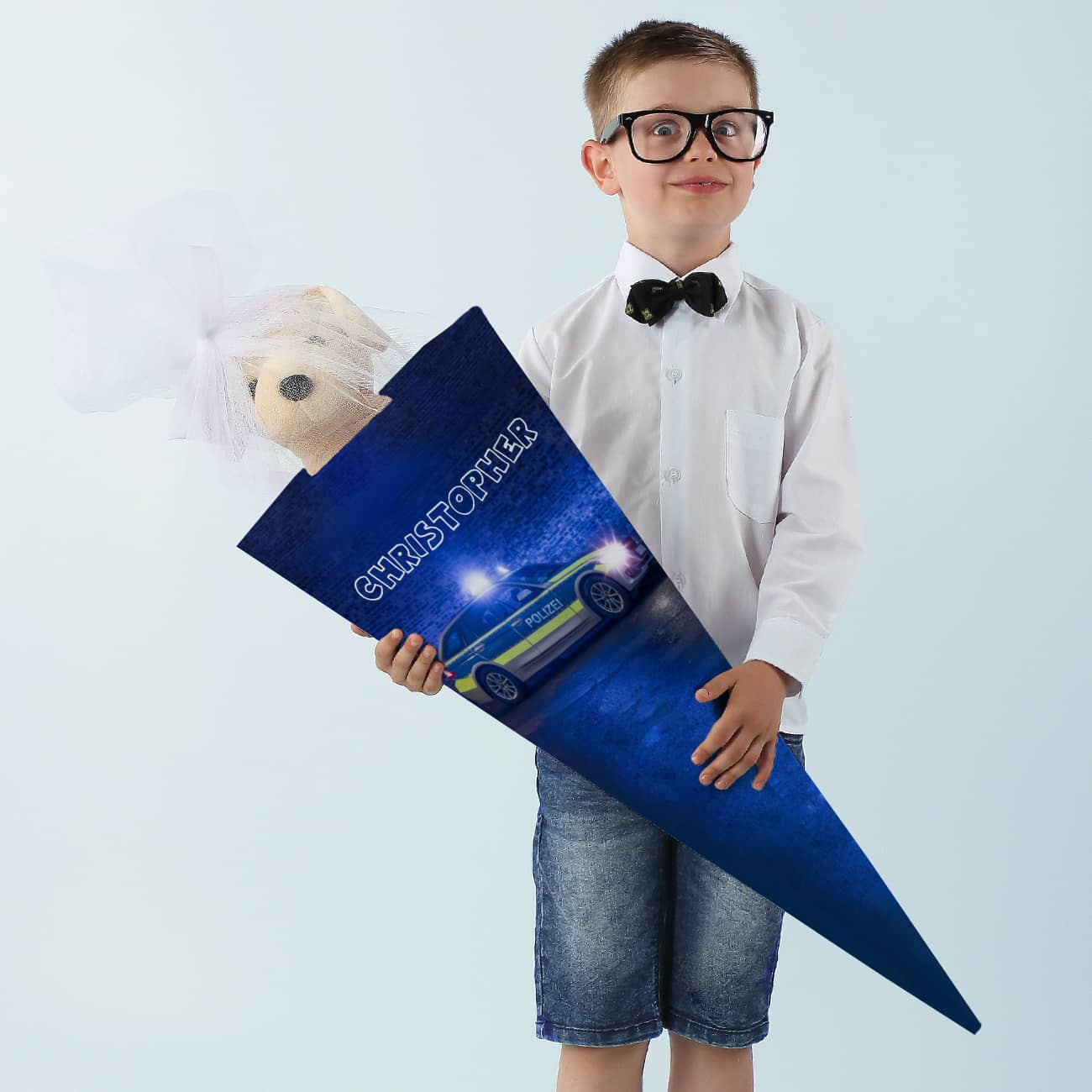 Polizei Schultüte für Jungs