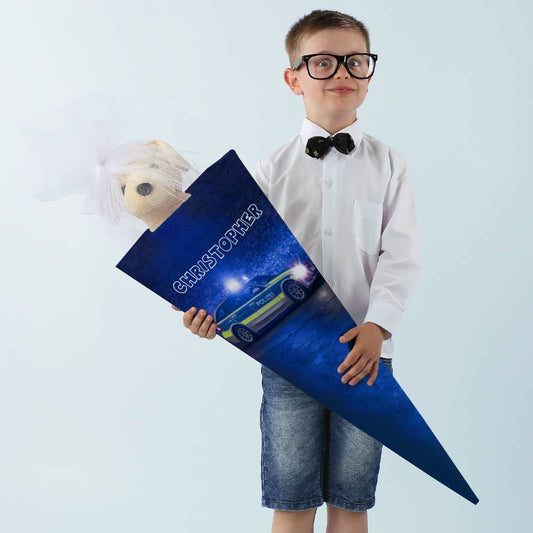 Polizei Schultüte für Jungs