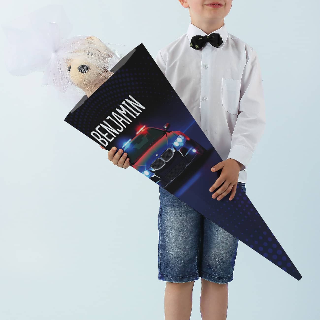 Polizei Schultüte mit Name personalisiert