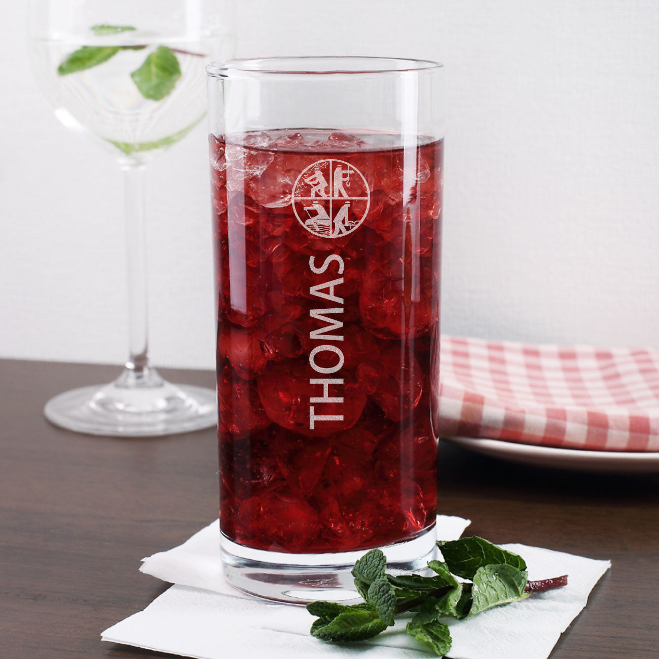 Trinkglas Feuerwehrmann