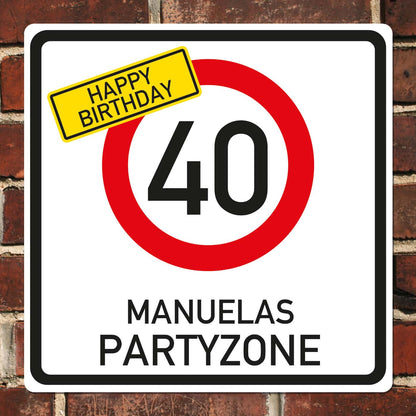 mit Ihrem Wunschnamen und Alter bedruckt